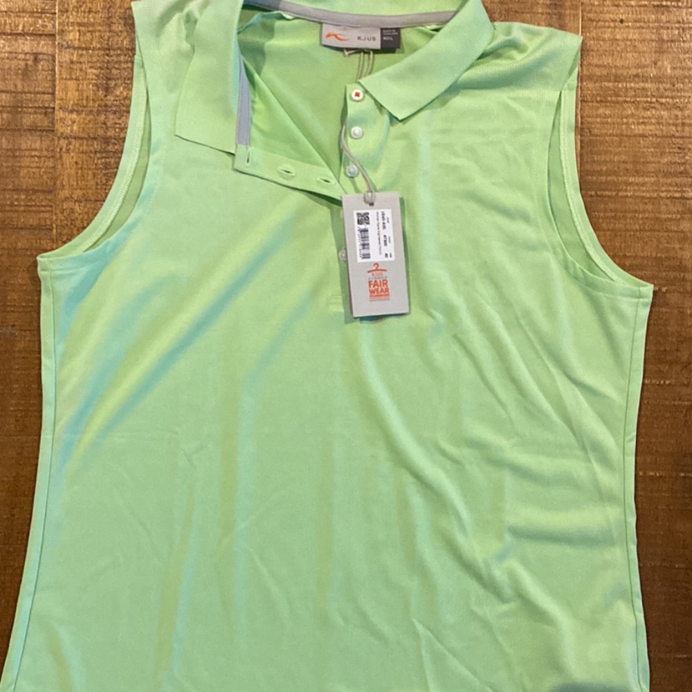 Womens sz large KJUS golf shirt